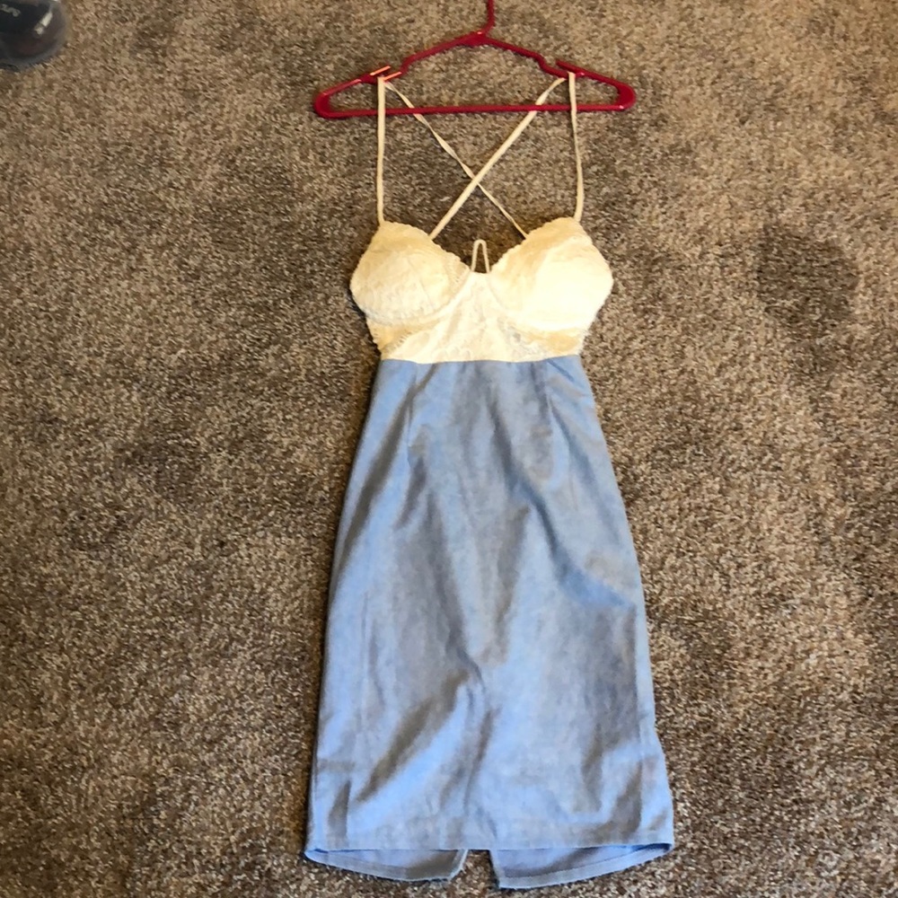 Strappy mini dress